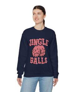 Jingle Balls Ugly Christmas Sweatshirt Womens