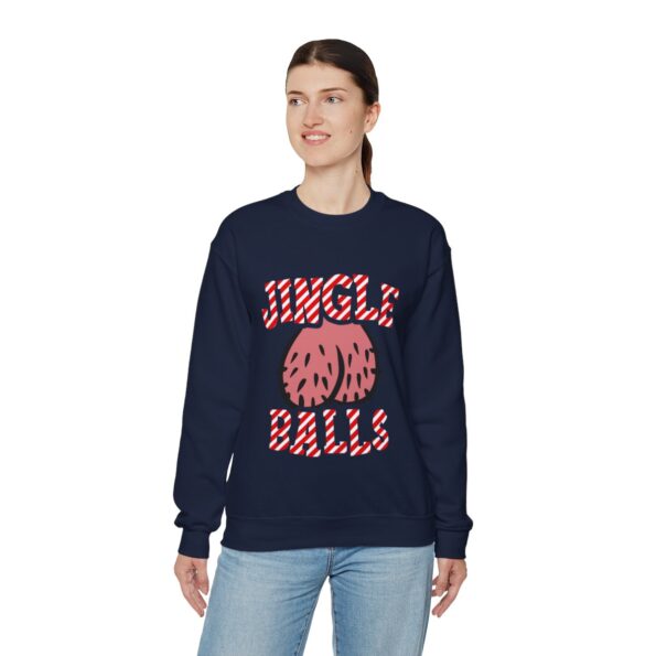 Jingle Balls Ugly Christmas Sweatshirt Womens