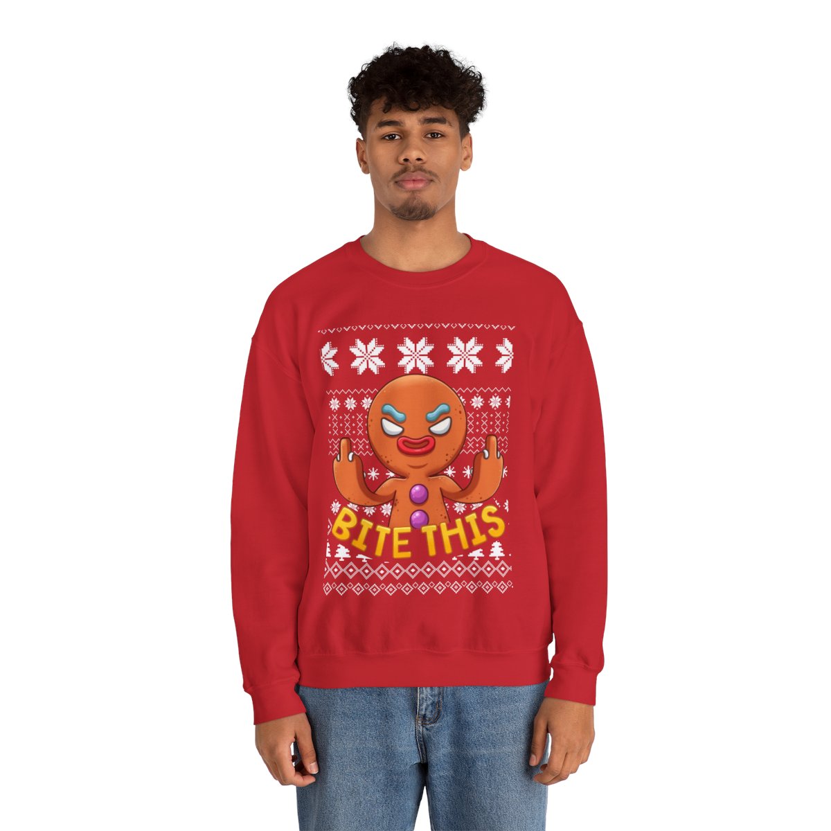 Naughty Cookies Christmas Sweatshirt For Men 7 Naughty Cookies Christmas Sweatshirt For Men - Image 7