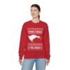 Honking Through The Snow Goose Ugly Christmas Sweatshirt Womens