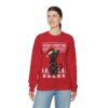 Meowy Christmas Cat Ugly Christmas Sweatshirt Womens