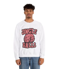 Alternative view of Jingle Balls Dirty Christmas Sweatshirt For Men