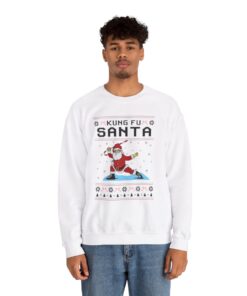 Alternative view of Kungfu Panda Santa Ugly Xmas Sweatshirt