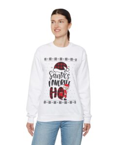 Alternative view of Santa Favorite HO Ugly Christmas Sweatshirt Womens