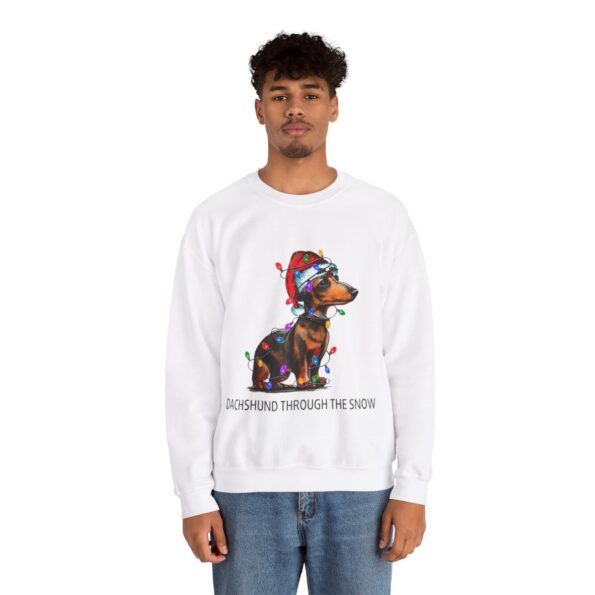 Dachshund Ugly Christmas Sweatshirts For Mens