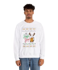 Jingle Juice Christmas Sweatshirt Ugly