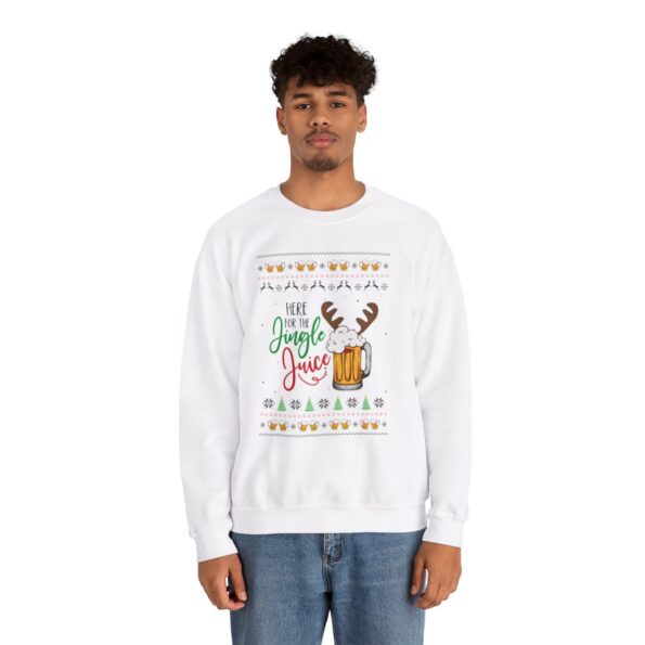 Jingle Juice Christmas Sweatshirt Ugly