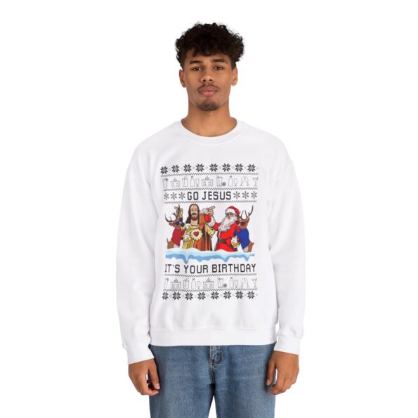 Jesus Birthday Christmas Sweatshirt For Men