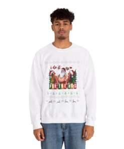 Alternative view of Sexy Santa Do It For The Hos Christmas Sweatshirt For Men