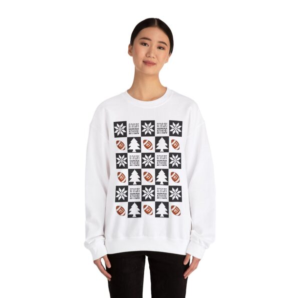 Do The Griddy Dance Football Ugly Christmas Sweatshirt Womens