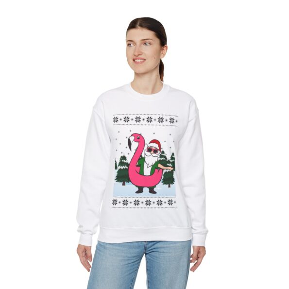 Hawaiian Santa Ugly Christmas Sweatshirt For Women
