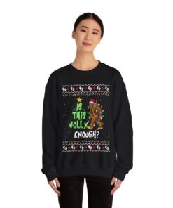 Sasquatch Christmas Sweater Women