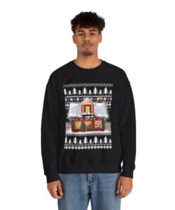 Santa Club Party Christmas Sweatshirt For Men
