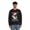 Black Santa Where My Hos At Christmas Sweatshirt For Men