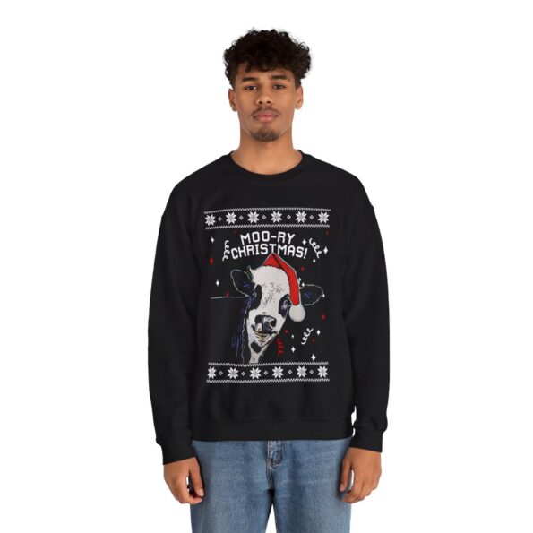 Cow Christmas Sweatshirt For Men