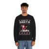 Kungfu Panda Santa Christmas Sweatshirt For Men