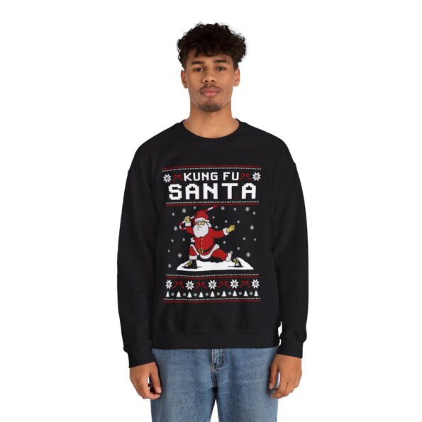 Kungfu Panda Santa Christmas Sweatshirt For Men