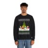 Merry Christmas Snowman Christmas Sweatshirt For Men