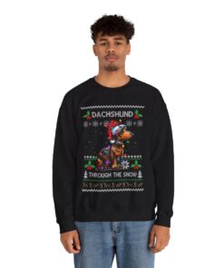 Dachshund Christmas Sweatshirt For Men