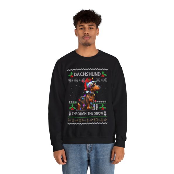 Dachshund Christmas Sweatshirt For Men