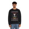 Dairy Cattle Cow Christmas Sweatshirt For Men