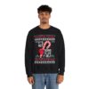 Candy Cane Christmas Sweatshirt For Men