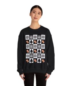 Alternative view of Do The Griddy Dance Football Ugly Christmas Sweatshirt Womens