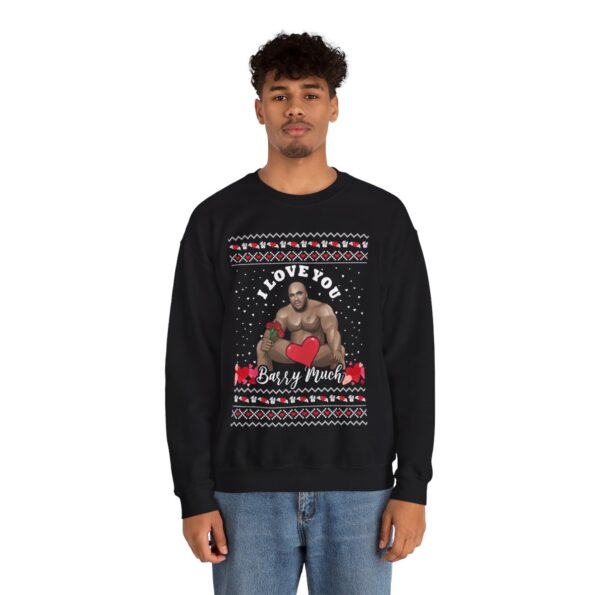 I Love You Barry Much Barry Wood Christmas Sweatshirt For Men