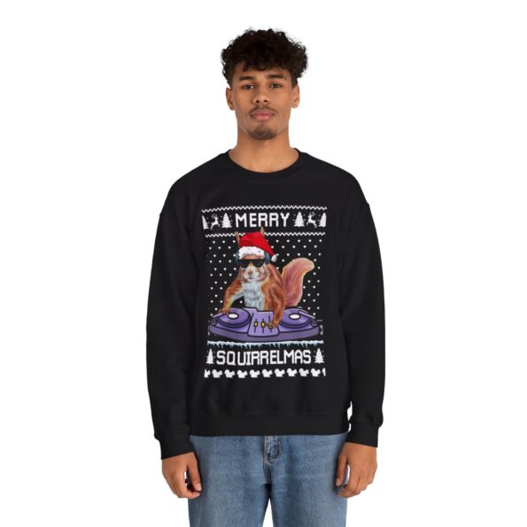 Funny Squirrel Christmas Sweatshirt For Men