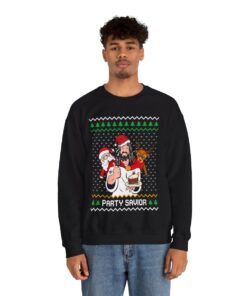Party Savior Jesus Christmas Sweatshirt For Men