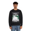 Dirty Polar Bear Christmas Sweatshirt For Men