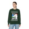 Christmas Miracles Snowman Ugly Christmas Sweatshirt Womens