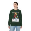 Michael Jordan Dunking Jesus Basketball Ugly Christmas Sweatshirt Womens