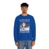 Santa Playing Golf Ugly Xmas Sweatshirt