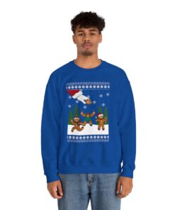 Funny Gingerbread Snap Ugly Xmas Sweatshirt
