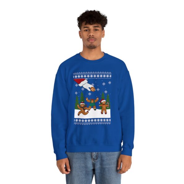Funny Gingerbread Snap Ugly Xmas Sweatshirt