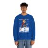 Michael Jordan Dunking Jesus Basketball Ugly Xmas Sweatshirt