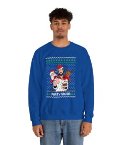 Party Savior Ugly Xmas Sweatshirt