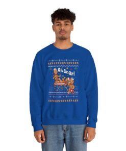 Oh Snap Christmas Cookies Ugly Xmas Sweatshirt
