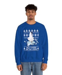 Silly Goose On The Loose Ugly Xmas Sweatshirt