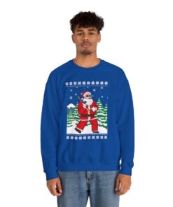 Hunting Santa Ugly Xmas Sweatshirt