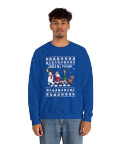 Jingle All The Way Ugly Xmas Sweatshirt