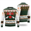 Canada Maple Leaves Ugly Sweater Forest Green