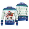Jesus Party Savior Christmas Sweater Royal