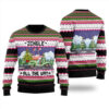 Jingle All The Way Ugly Christmas Sweater Black