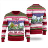 Jingle All The Way Ugly Christmas Sweater Cardinal Red