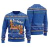 Oh Snap Gingerbread Ugly Christmas Sweater Royal