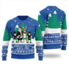 Santa Squad North Pole Ugly Christmas Sweater Royal
