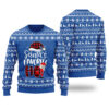 Santas Favorite HO Ugly Christmas Sweater Royal