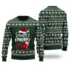 Santas Favorite HO Ugly Sweater Forest Green